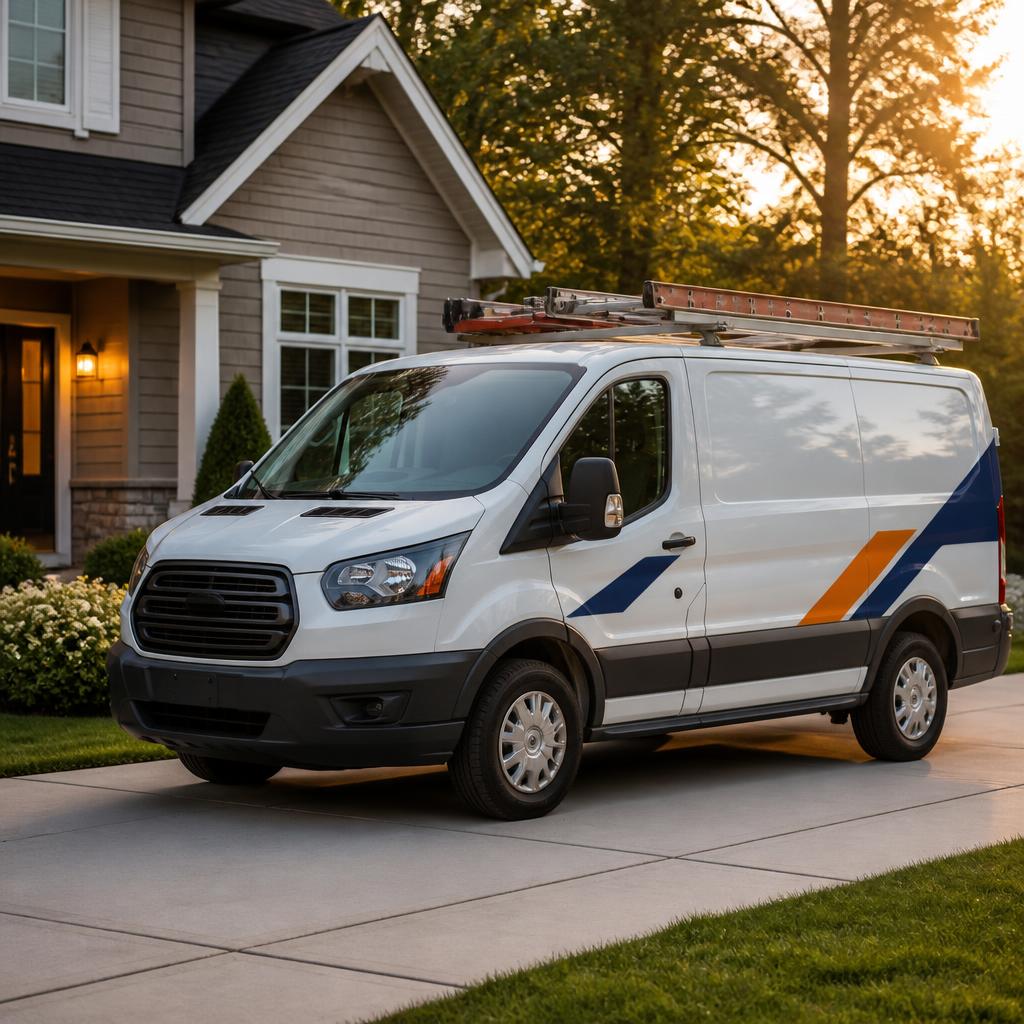 Royce Heating & Air Van